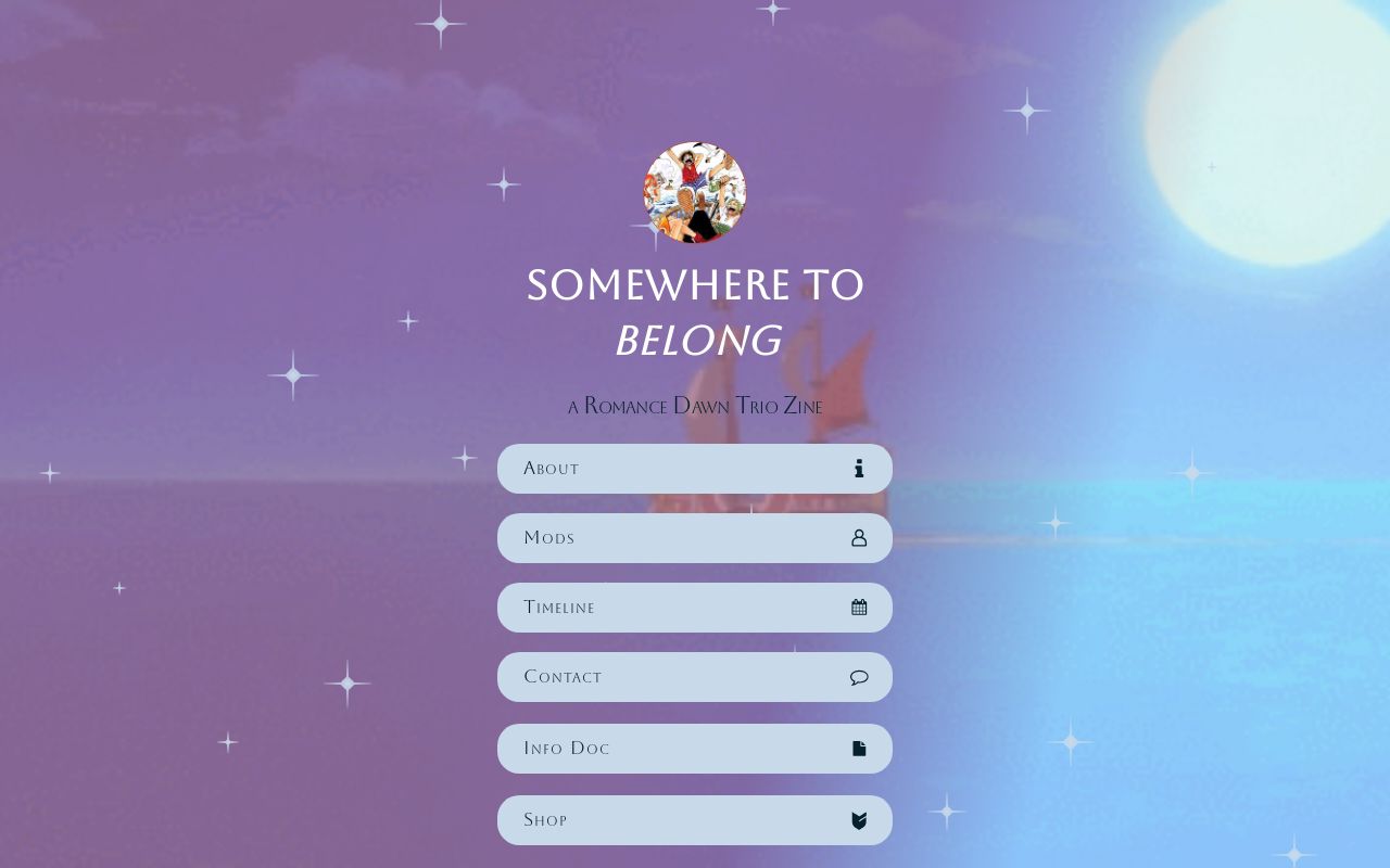 romance dawn trio zine